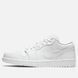 Jordan 1 Low Triple White Tumbled Leather 36 розмір взуття H-0009504 фото 1