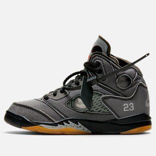 Jordan 5 Retro Off-White Black 36 розмір взуття H-0009612 фото