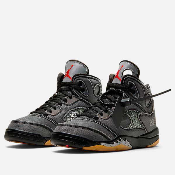 Jordan 5 Retro Off-White Black 36 розмір взуття H-0009612 фото
