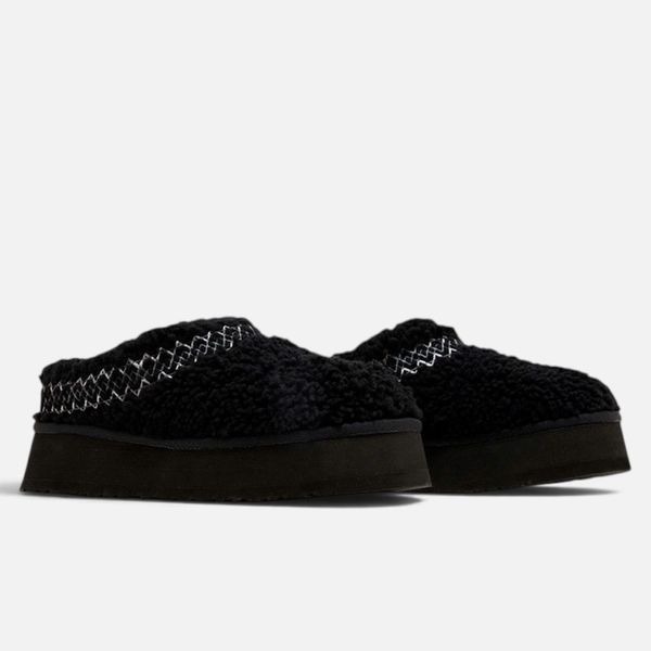 UGG Tazz Slipper Heritage Braid Black Platform 36 розмір взуття H-0053052 фото