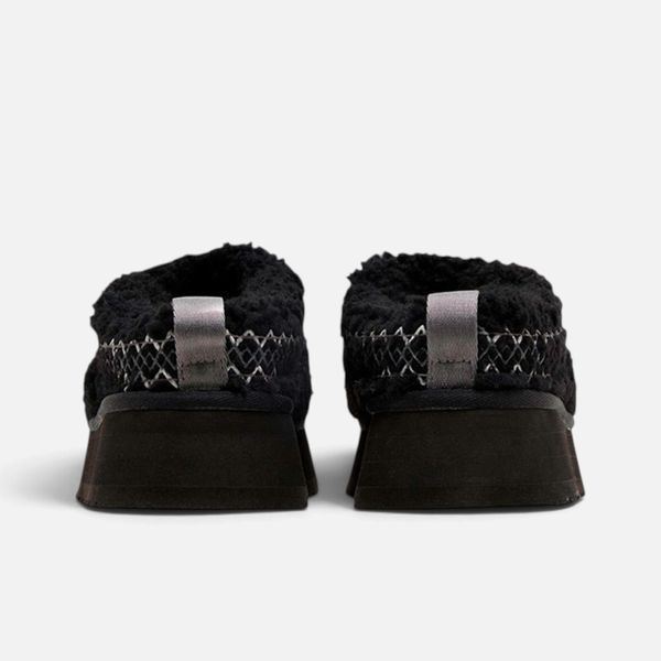 UGG Tazz Slipper Heritage Braid Black Platform 36 розмір взуття H-0053052 фото