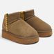 UGG Ultra Mini Classic Braid Platform Boot Brown 36 розмір взуття H-0053208 фото 2