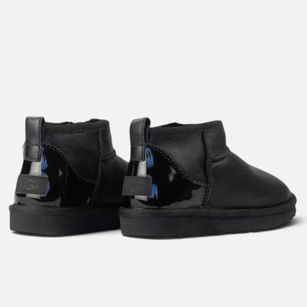 UGG Ultra Mini Leather Black Lacquer 36 розмір взуття H-0052488 фото